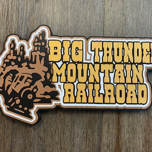 Big Thunder Railroad Sign