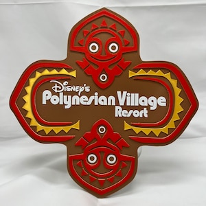 Polynesian Resort inspired Sign