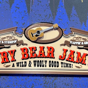 Country Bear Jamboree Inspired Wall Art