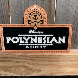 Polynesian Resort Sign