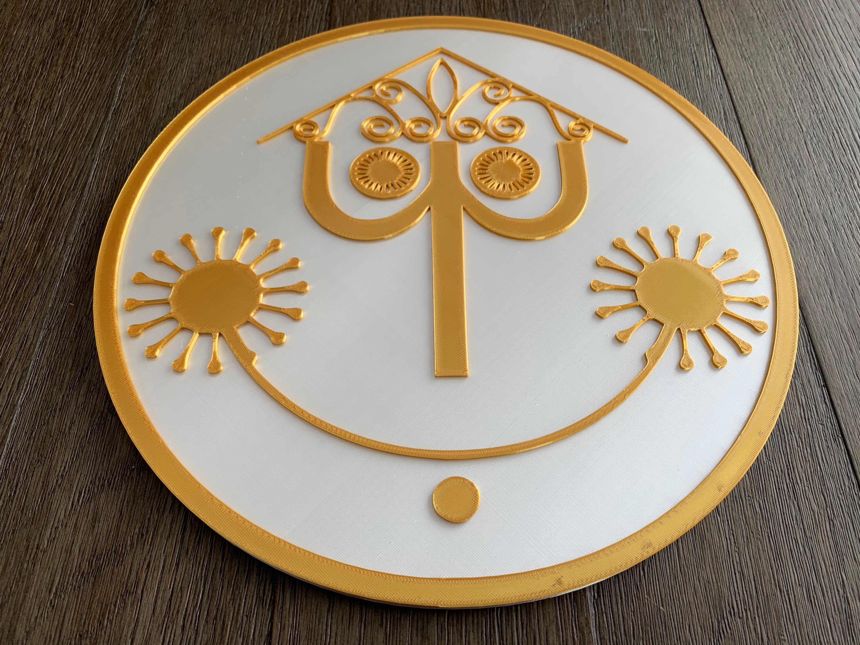 Its A Small World Clock Face