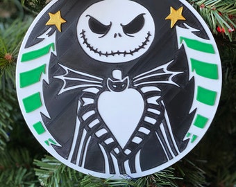 Decoración navideña de Jack Skellington