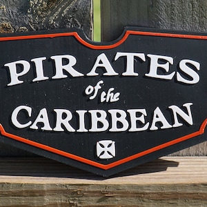 Pirates of the Caribbean Sign