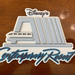 Contemporary Resort Sign