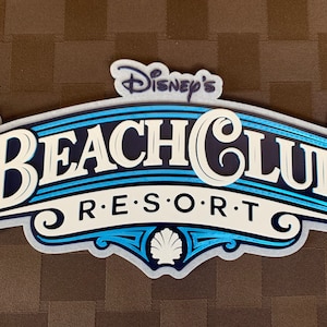 Beach Club Resort Sign
