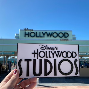 Hollywood Studios Inspired Sign