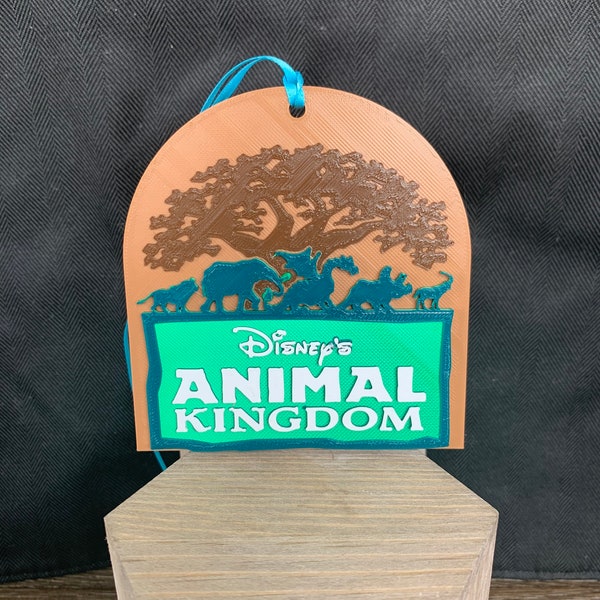 Animal Kingdom Christmas Ornament Etsy
