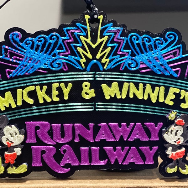 Runaway Railway Ornament