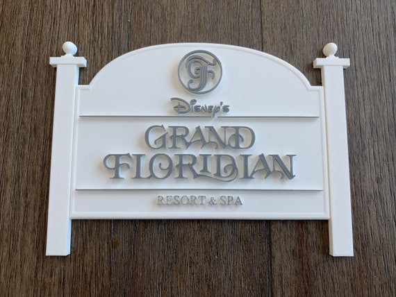 Grand Floridian Resort Sign