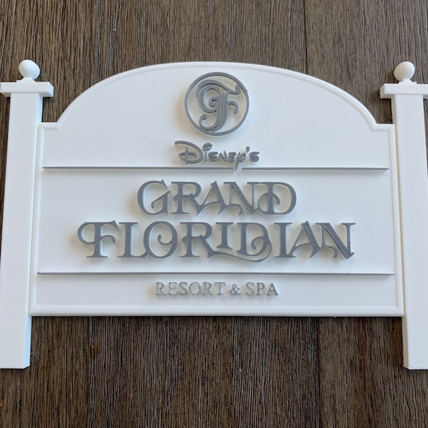 Grand Floridian Resort Sign