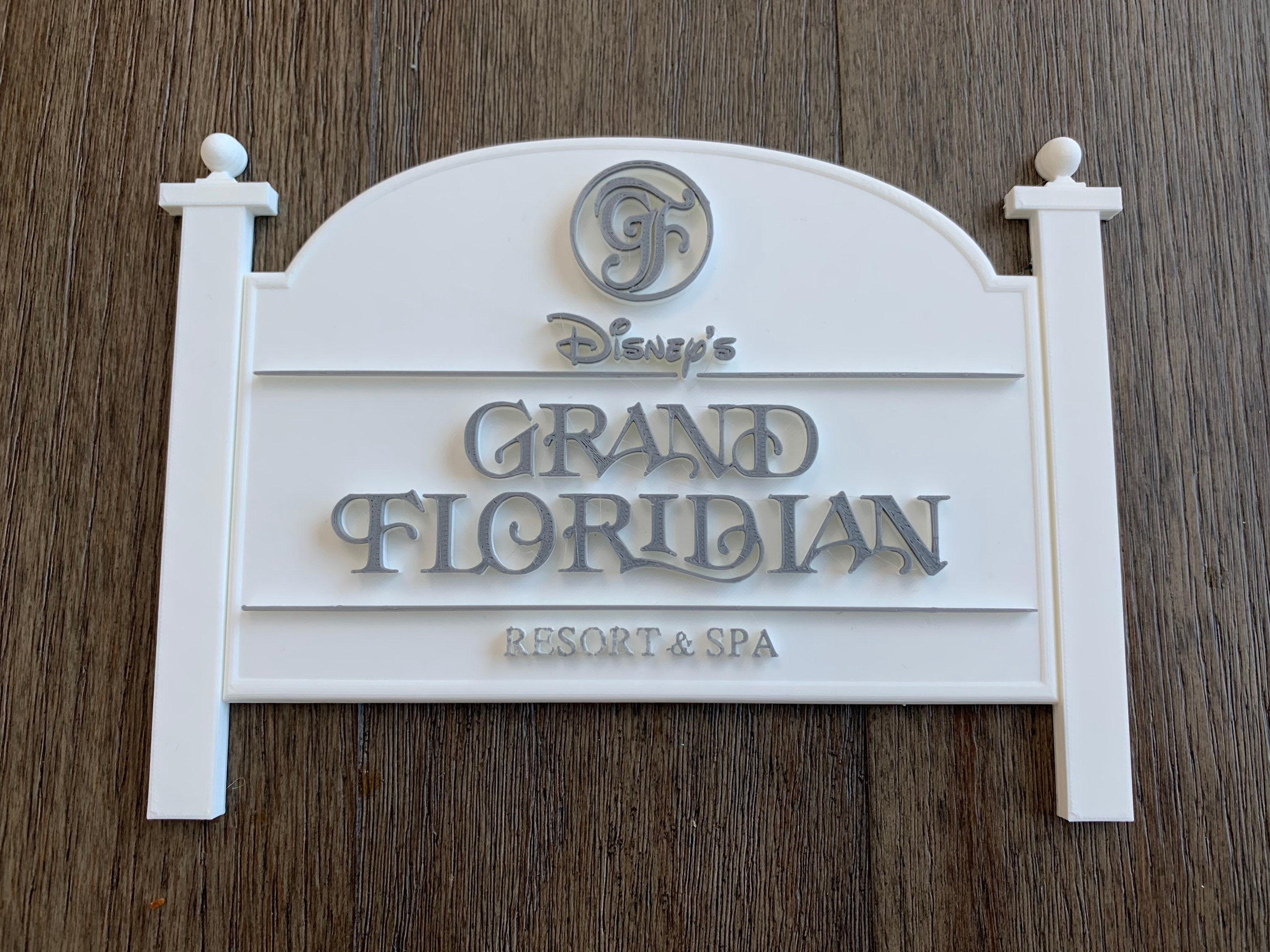 Grand Floridian Resort Schild