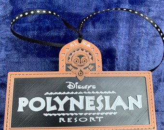 Polynesian Resort Ornament