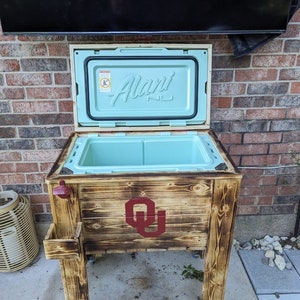 Custom wooden coolers