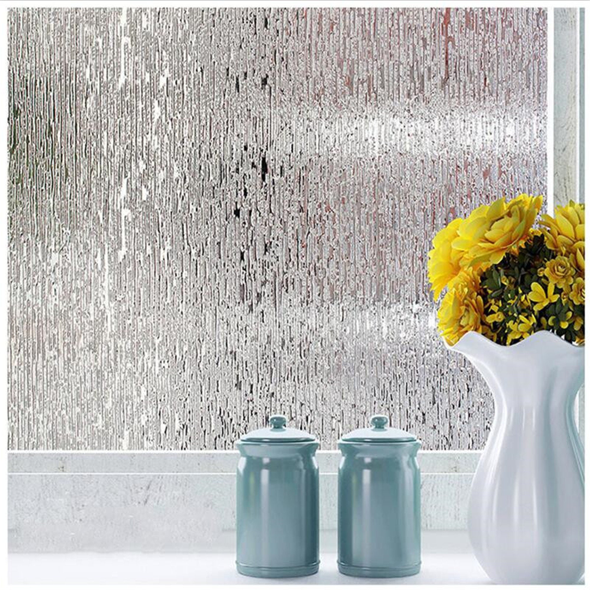 Wide 45 60 90cm Static Cling Window Film Frosted Privacy Glass Etsy