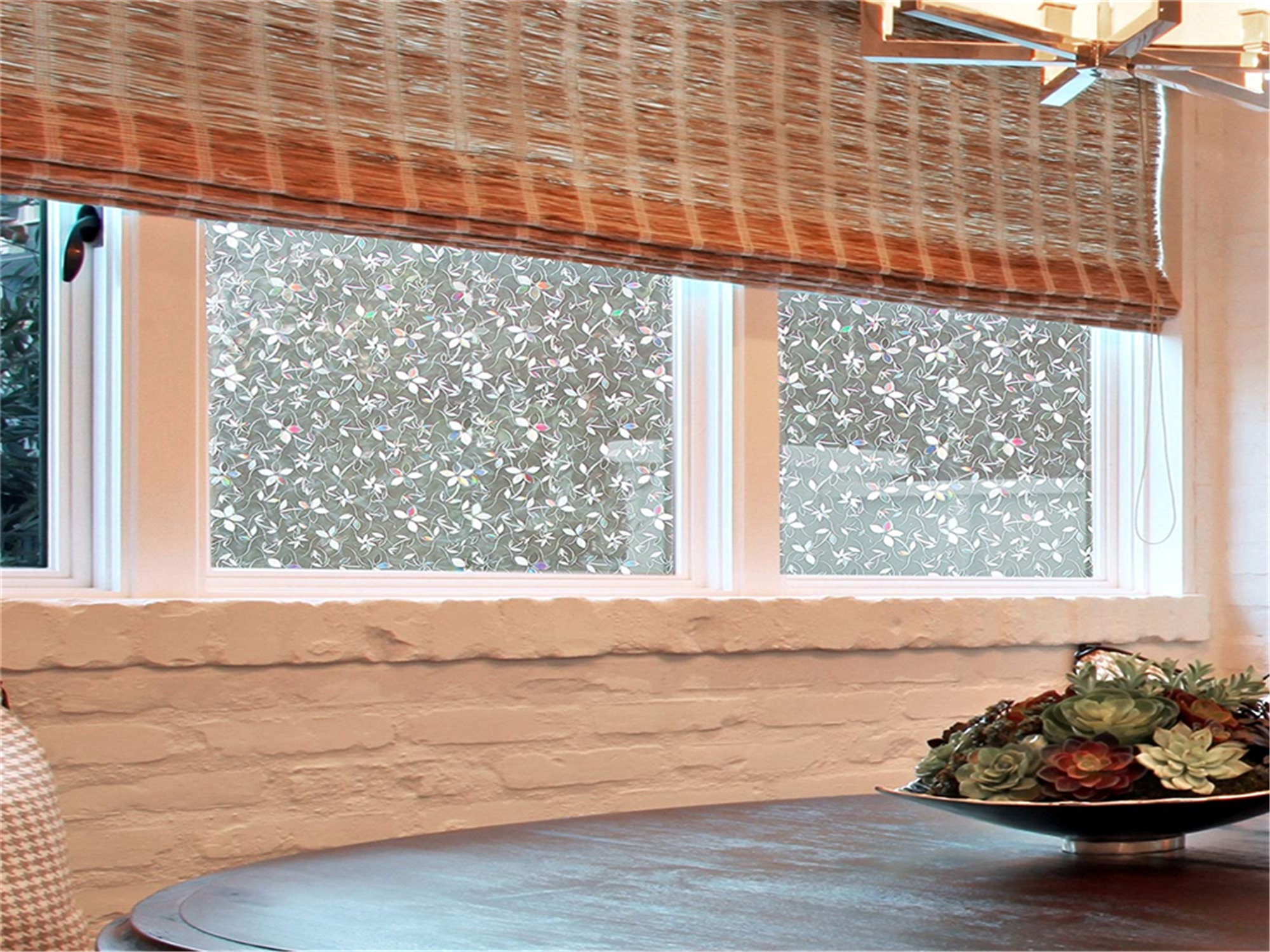 Fenster selbstklebende Folie 3D statische Dekoration