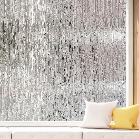 Wide 45 60 90cm Static Cling Window Film Frosted Privacy Glass Etsy