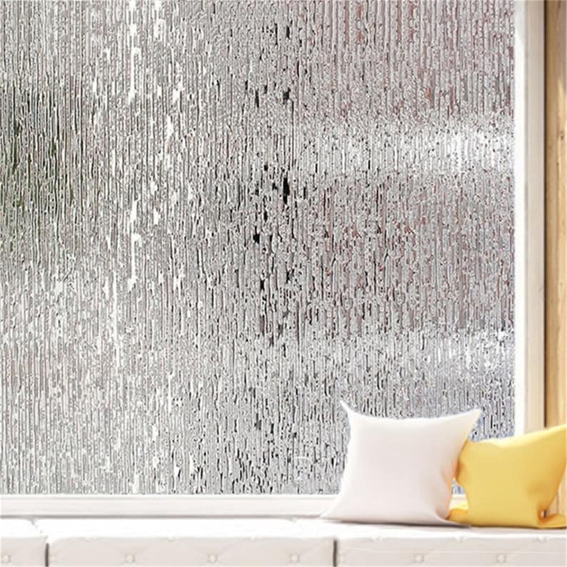 Wide 45/60/90cm Static Cling Window Film Frosted Privacy Glass Etsy