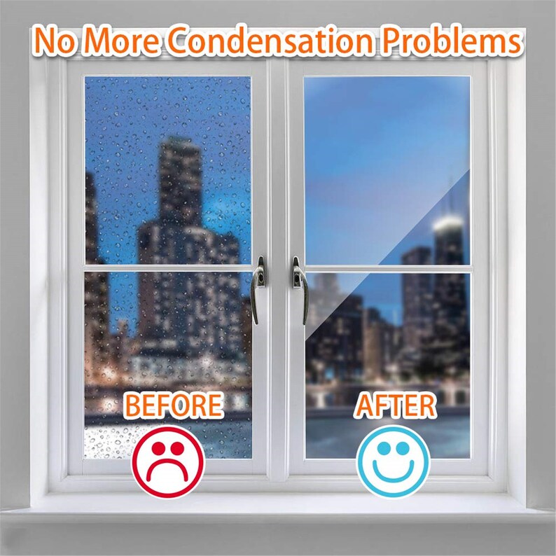 Winter Window Shrink Insulation Film Kit 158X535 Indoor Etsy