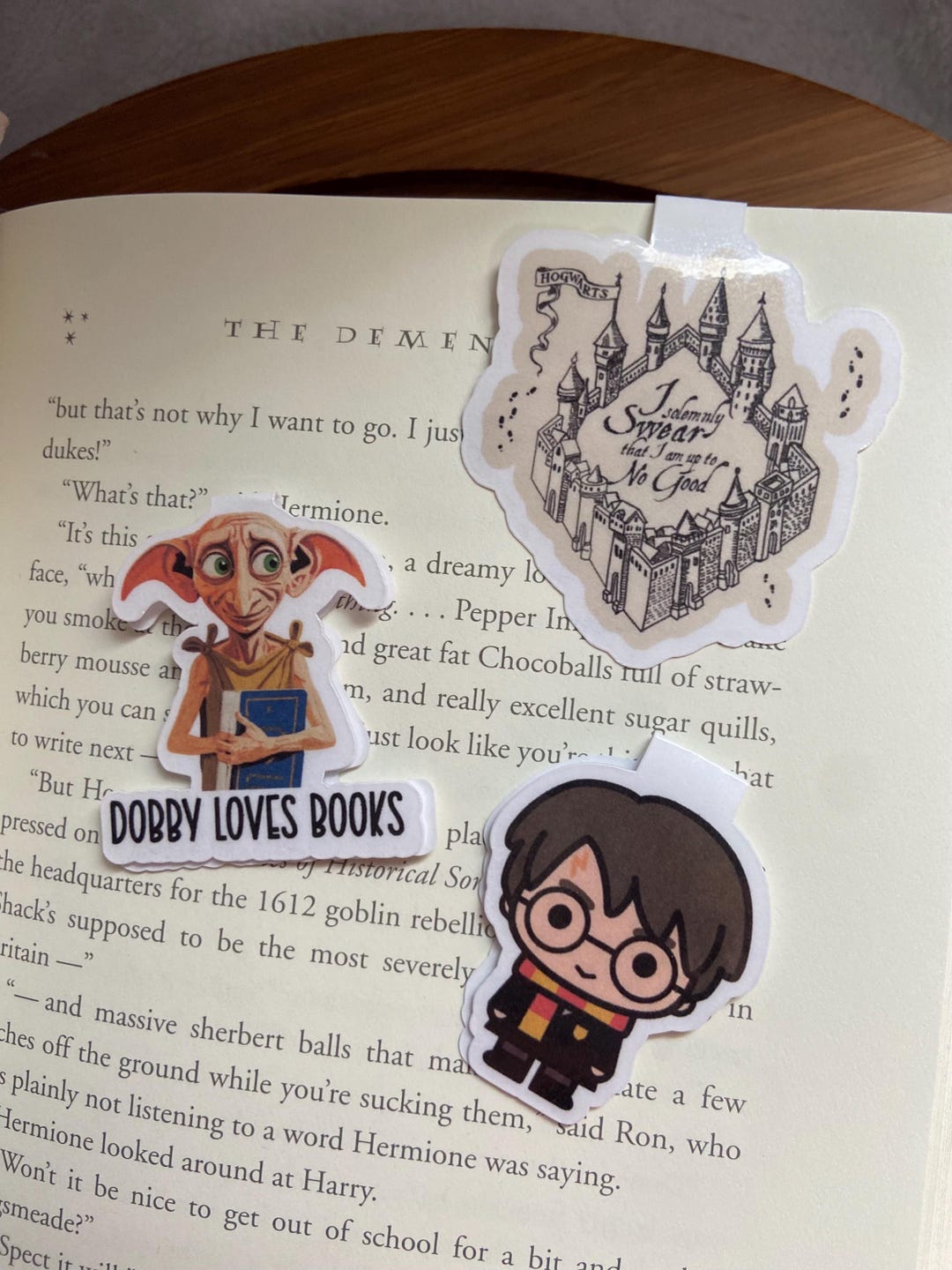 Harry P Magnetic Bookmark – Dobby, Marauder's Map - Etsy