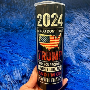 Trump Inauguration Tumbler President Trump Tumbler MAGA Hot Cold Custom 20 oz Tumbler