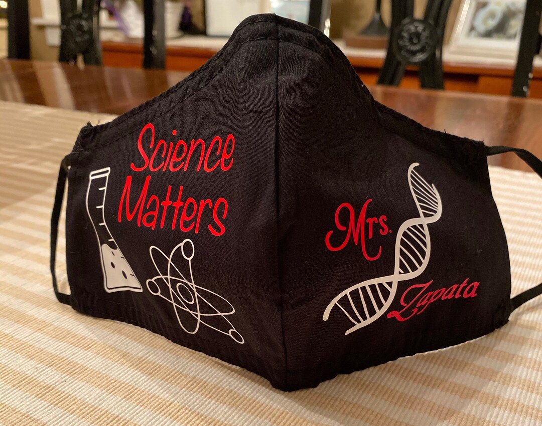 Allen Mask Science Science Matters / Science Teacher Cotton Face Mask - Etsy