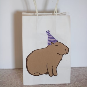 Capybara Party Favor/Gift Bags