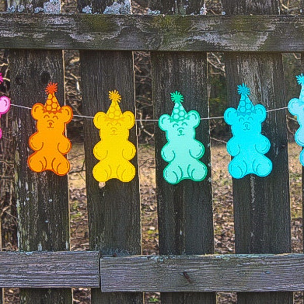 Gummy Bear Party Banner/Garland