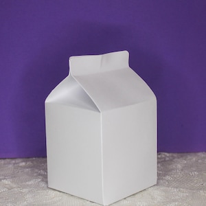 Milk Carton Favor Box