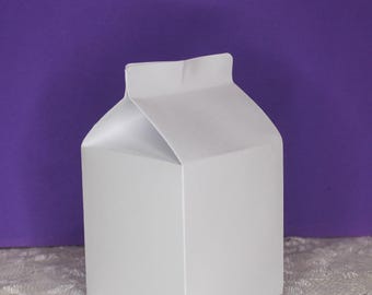 Caja de regalo de cartón de leche