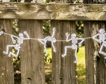 Dancing Skeleton Banner
