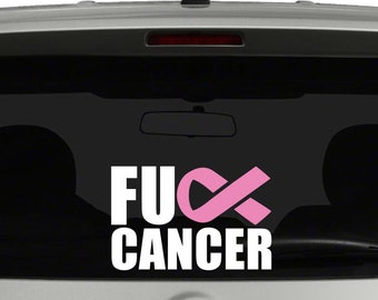 Cancer Decal | Etsy