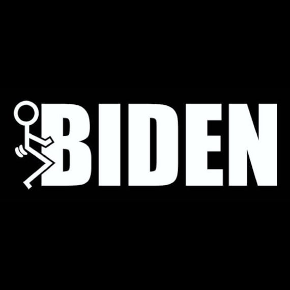 Fuck Joe Biden Decal - Sticker For Your Car Truck or Window Elections