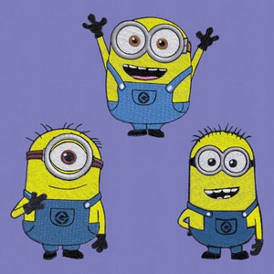 Embroidery design minions 4x4