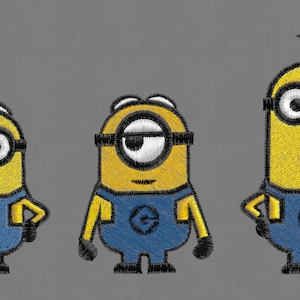 Embroidery design minion 3х3