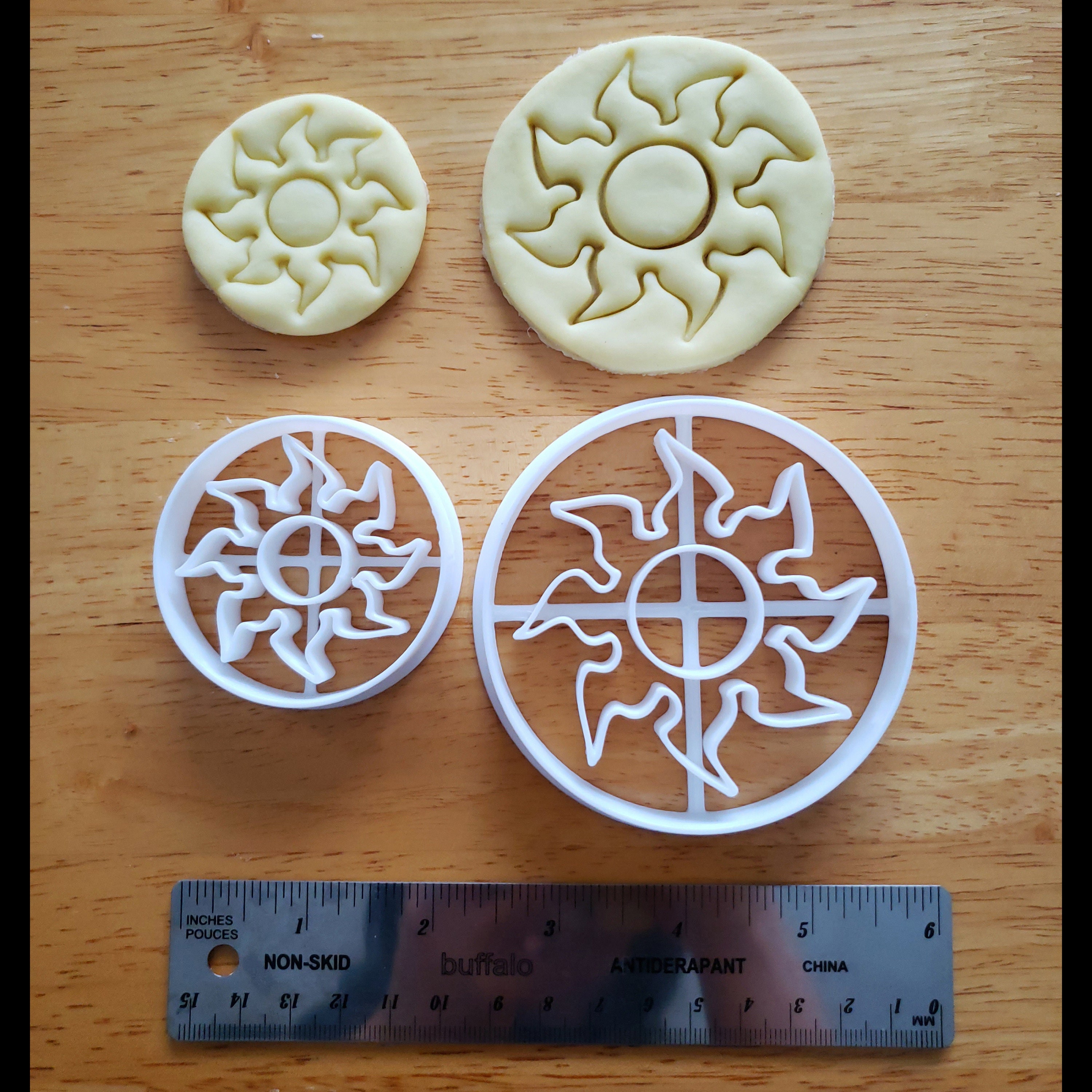 MTG Inspired Mana Symbols Cookie Cutters Magic Green Black Etsy