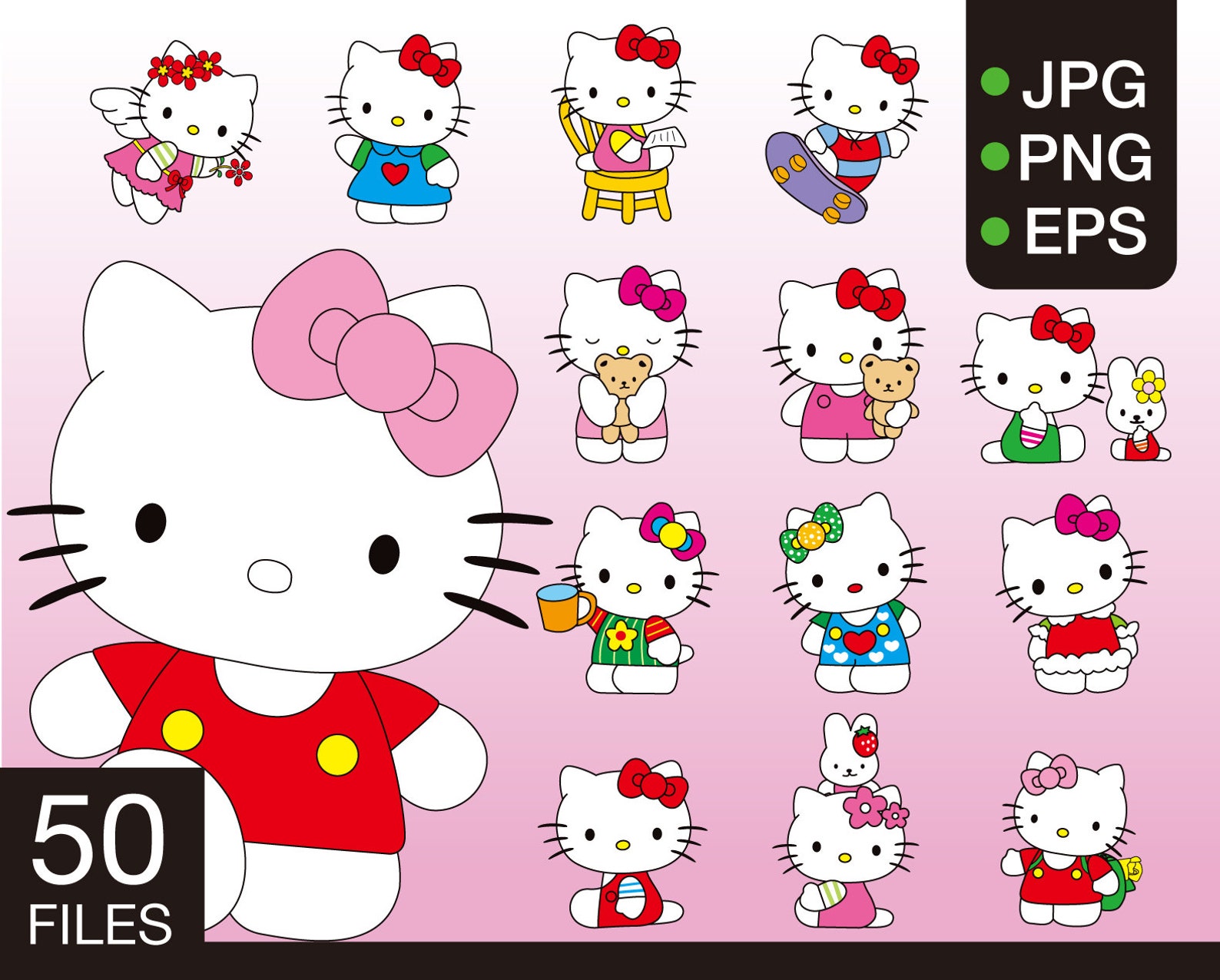 Все персонажи из мультика hello kitty