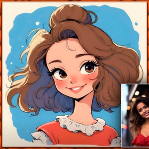 Cartoon Art Portrait From Photo|Custom Personalized Digital Artwork|Sketch Art Style Portrait|Couple Cartoon Drawing|Cartoon Pet Portrait