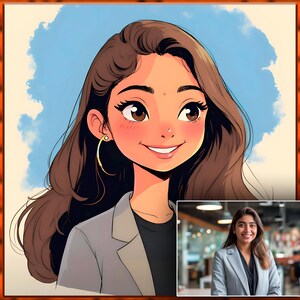 Cartoon Art Portrait From Photo|Custom Personalized Digital Artwork|Sketch Art Style Portrait|Couple Cartoon Drawing|Cartoon Pet Portrait