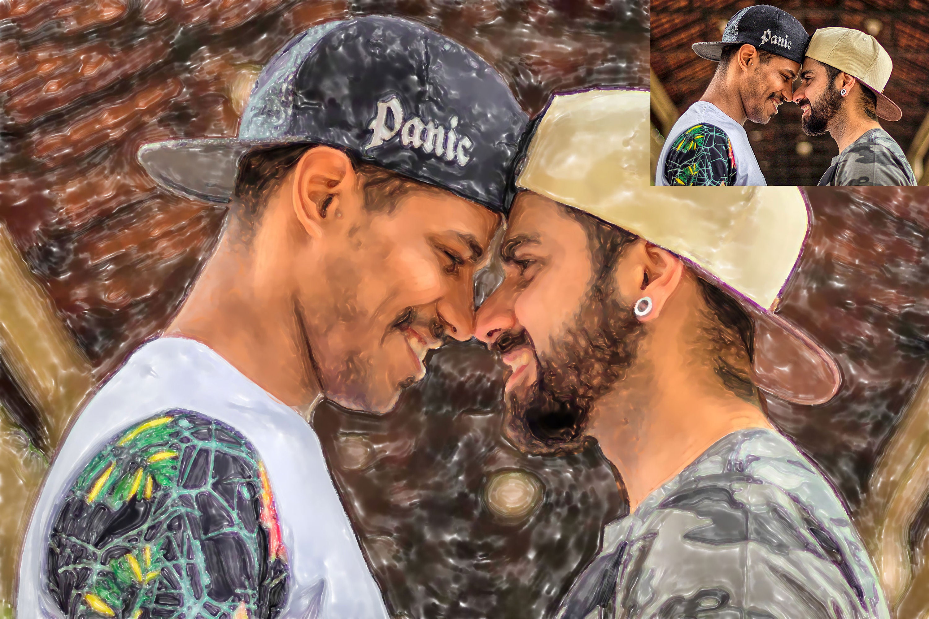 Gift for gay boyfriend/Gift For Gay Friends/Lovely Valentine Etsy