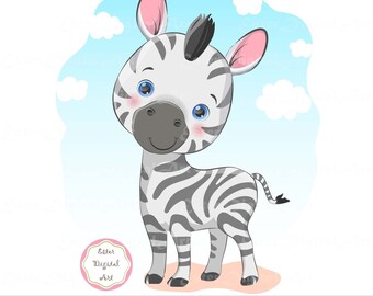 Download Baby Zebra Svg Etsy