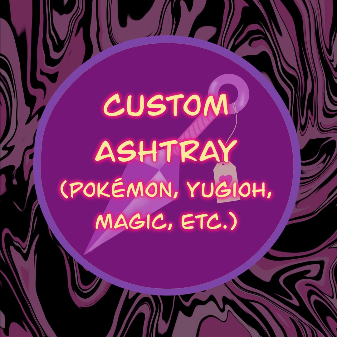 Custom Pokemon Ashtray Etsy