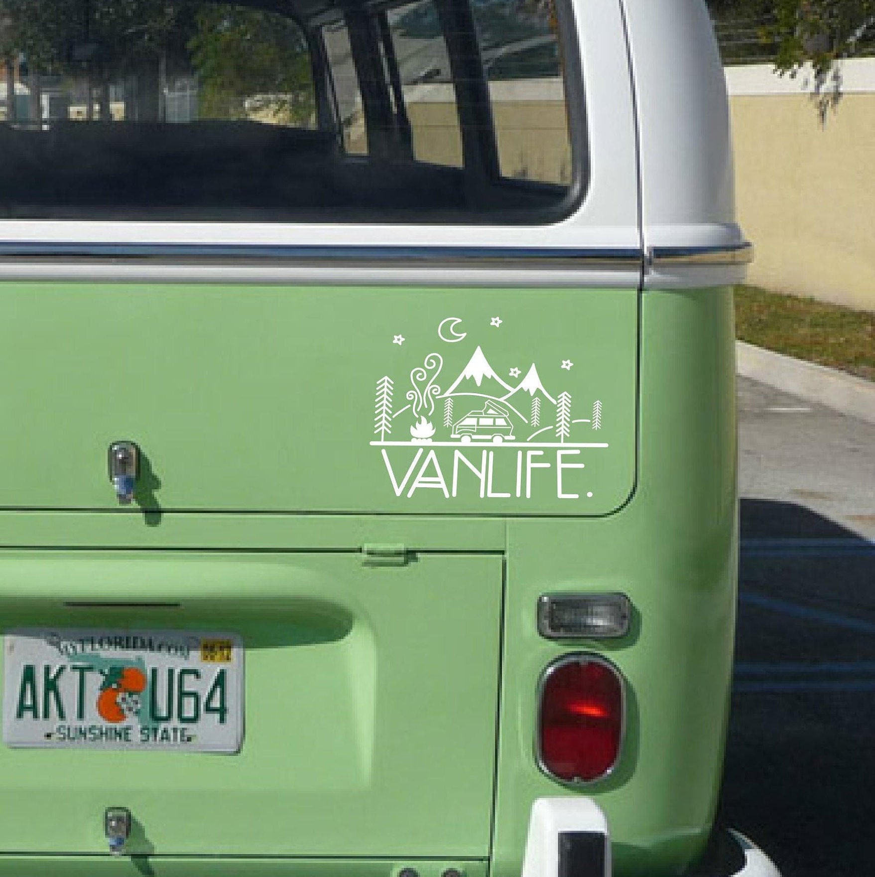 Campervan Decal Camping Sticker Van Sticker Vanlife Vinyl | Etsy