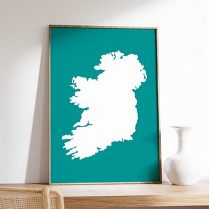 Ireland Poster, Irish Abroad Wall Art Gift, Leaving Ireland Present, Irish Wall Art Printable, Irish Emigrant Gift, Irish Decor