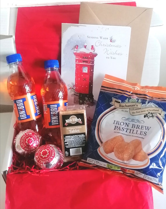 Irn Bru Gift Box Scottish Gift Box Scottish Christmas Box Etsy UK