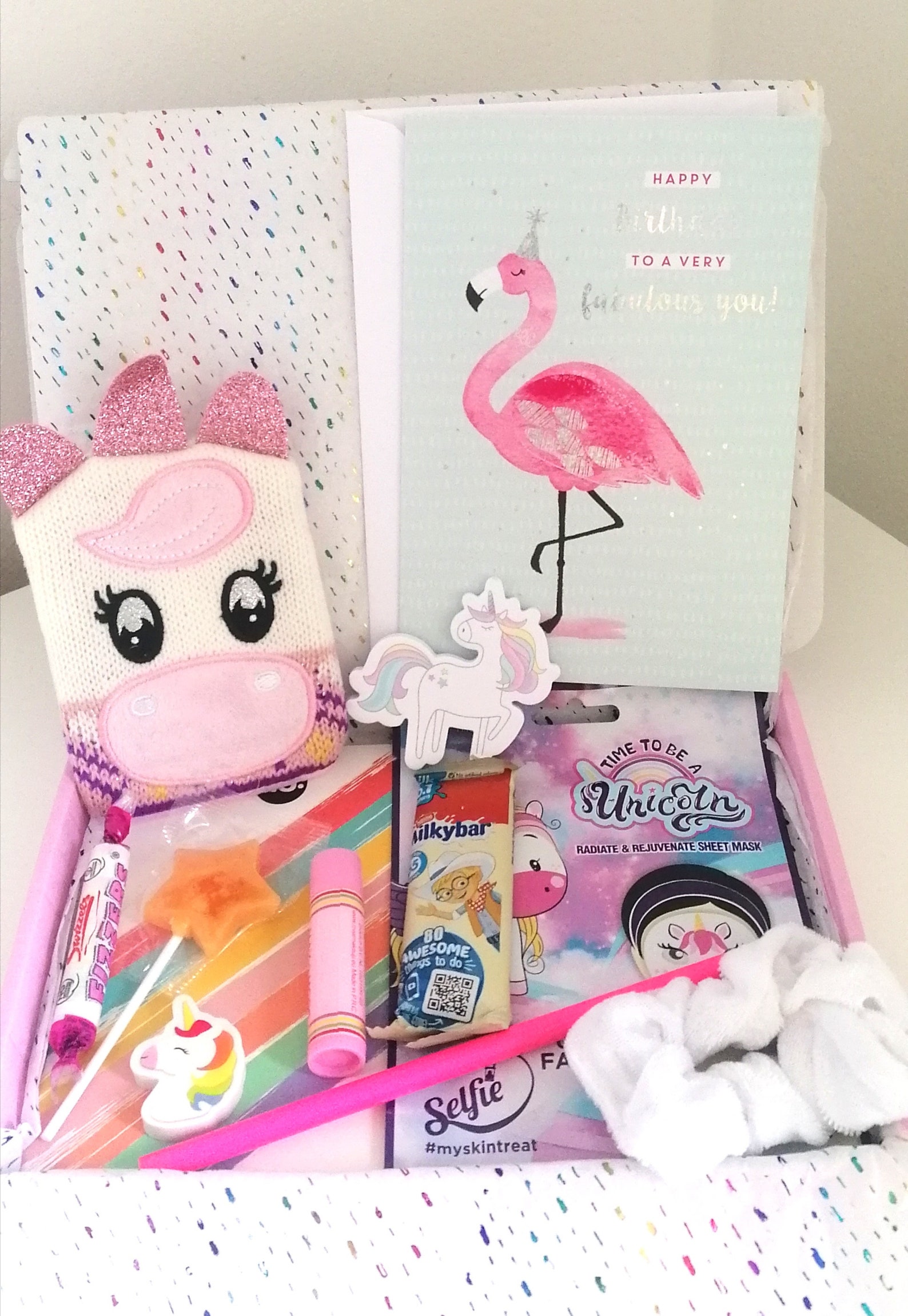 Unicorn Unicorn gift set Birthday gift Birthday gift box | Etsy