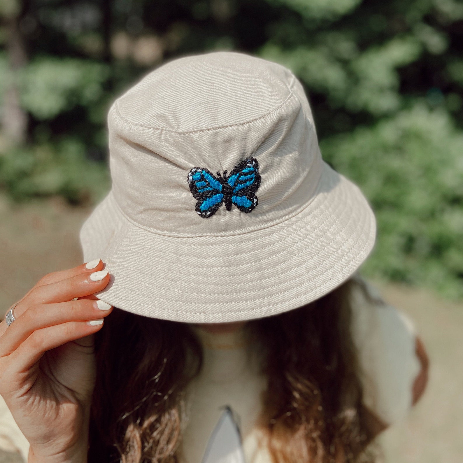 Butterfly Bucket Hat Etsy