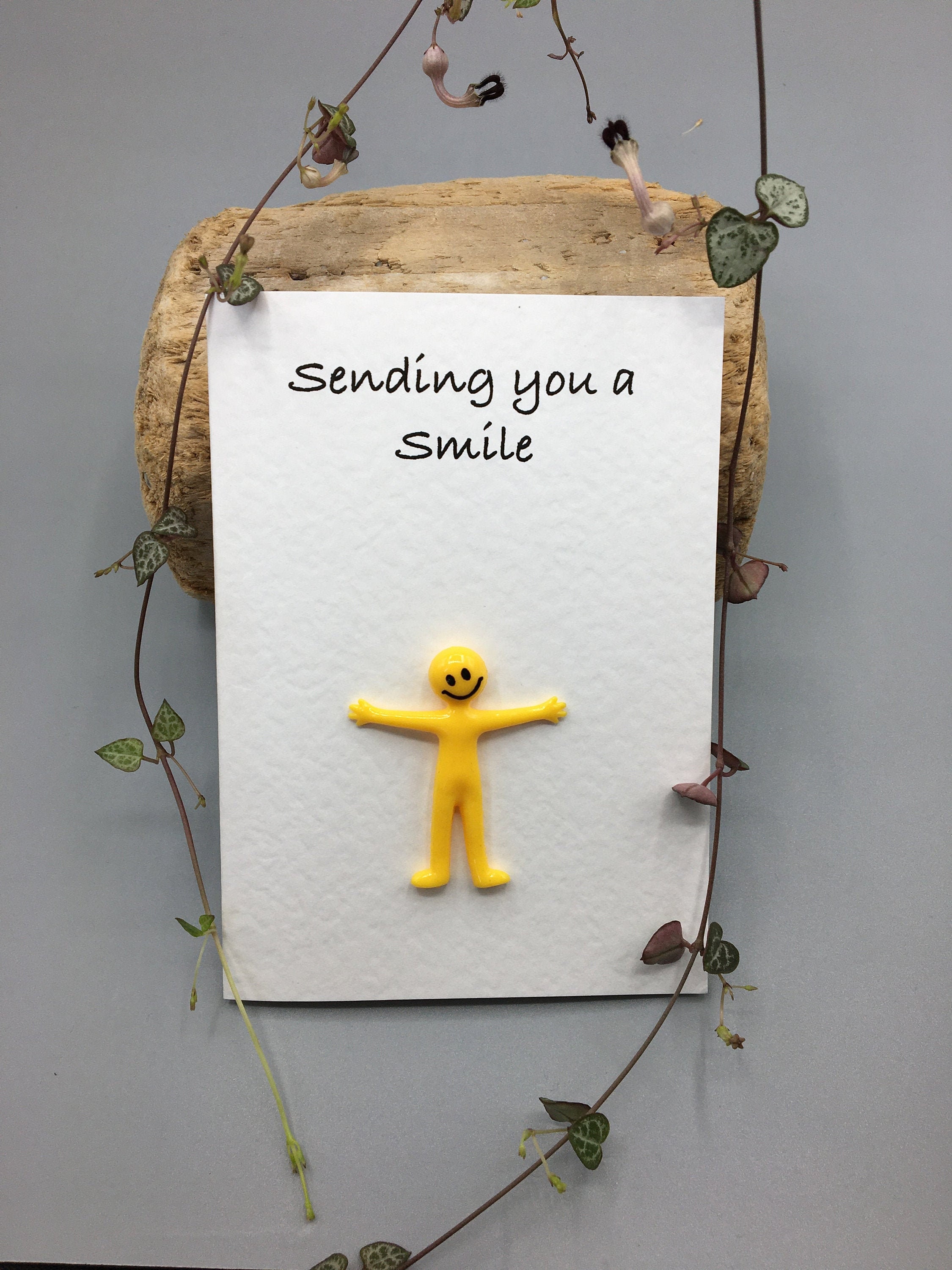 Buy Greetings Card. Smiley. Sending You a Smile. Sending a Smile