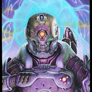 The Doom Slayer - Cardstock