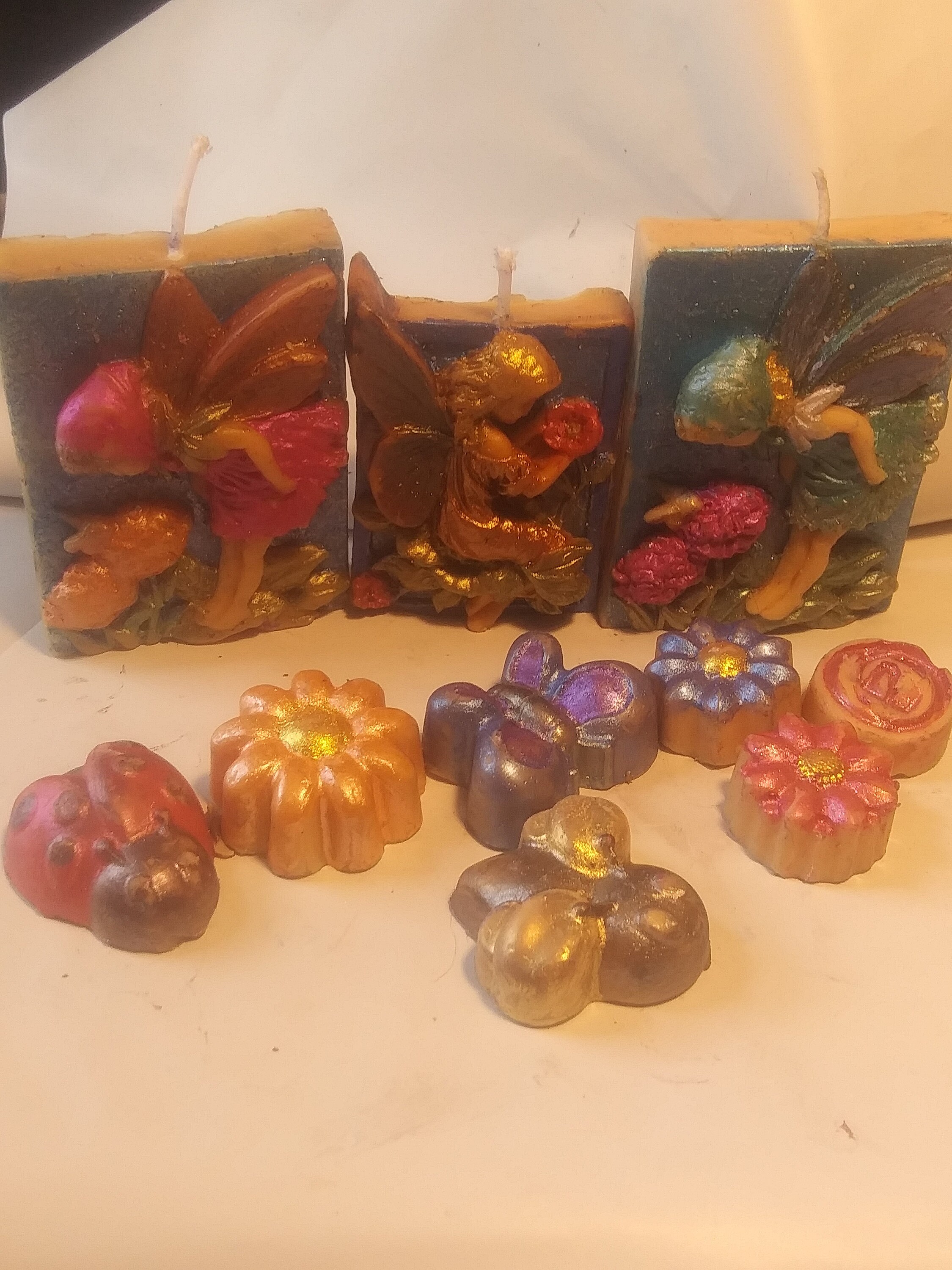 10 Piece Fairy Candle & Wax melt set. Home decor. Fragrance. Etsy