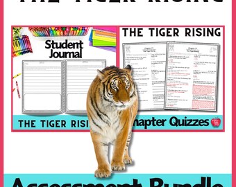Paquete de evaluación de Tiger Rising: Cuestionarios de capítulo, sugerencias para el diario y actividades de comprensión lectora